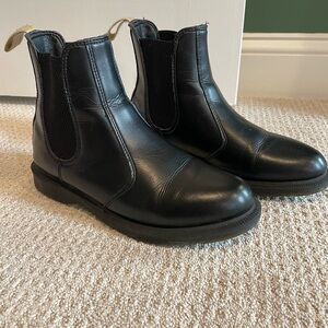 Dr Martens Black Vegan Leather Chelsea Boots